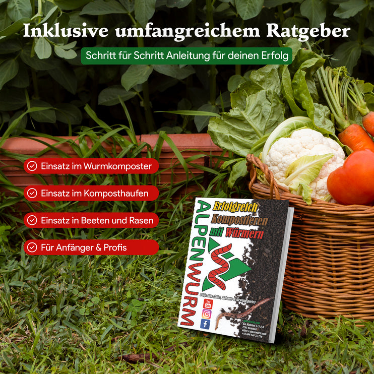 Kompostwürmer - Eisenia Mix