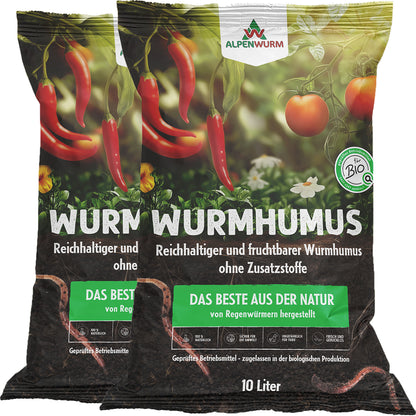 Bio Wurmhumus (im Sack)