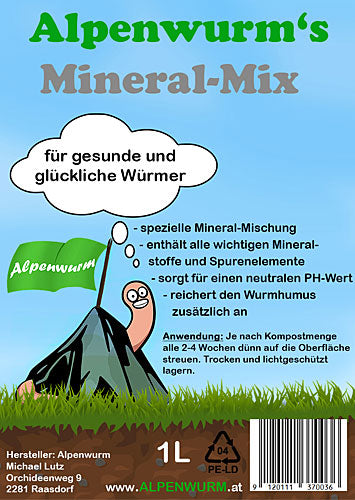 Mineral mix for the worm composter - 1L (~1.4KG)