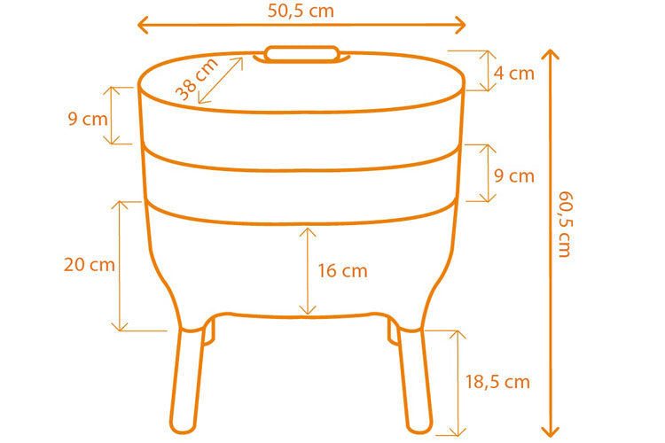 Urbalive worm composter (all colors)