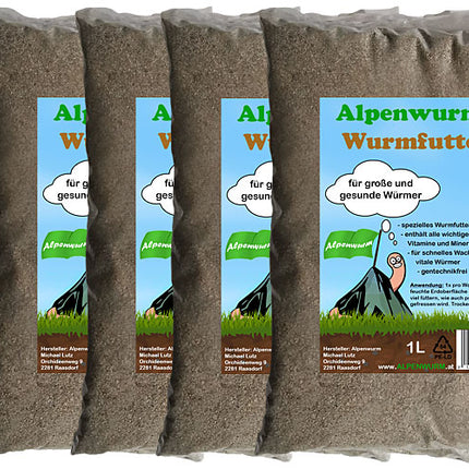 Aliment pour vers - aliment concentré pour vers 1 litre