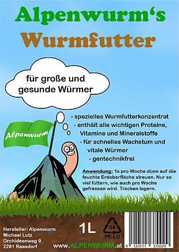 Worm Food Concentrate 1 Liter