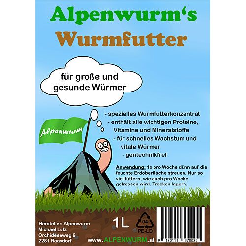 Worm Food Concentrate 1 Liter