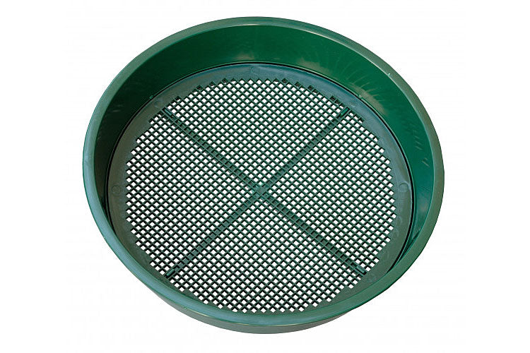 Tamis à vers, tamis à compost, tamis à terre - Taille de tamis 4 mm et 6 mm - Ø 38 cm 